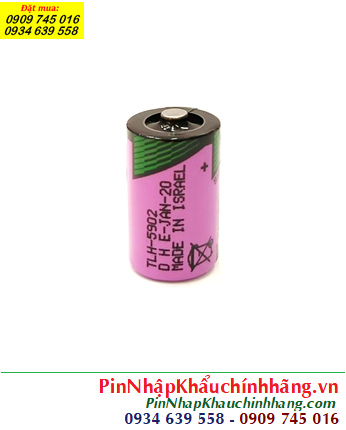 Tadiran TLH-5902; Pin nuôi nguồn Tadiran TLH-5902 1/2AA 1200mAh 3.6v (loại chịu nhiệt cao đến 125°C)